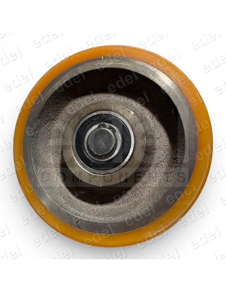 RUEDA 150 X 40/38MM EXCENTRICA HEMBRA COJINETE 6204ZZ