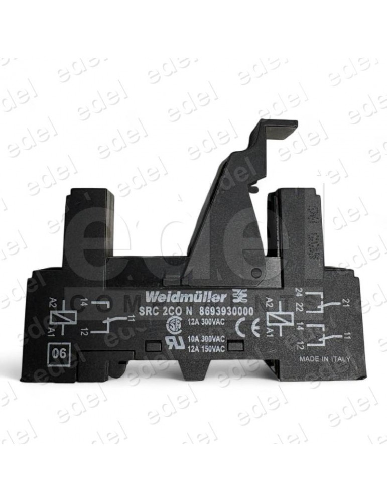 ZOCALO BASE RELE WEIDMULLER SRC 2CO 8693930000