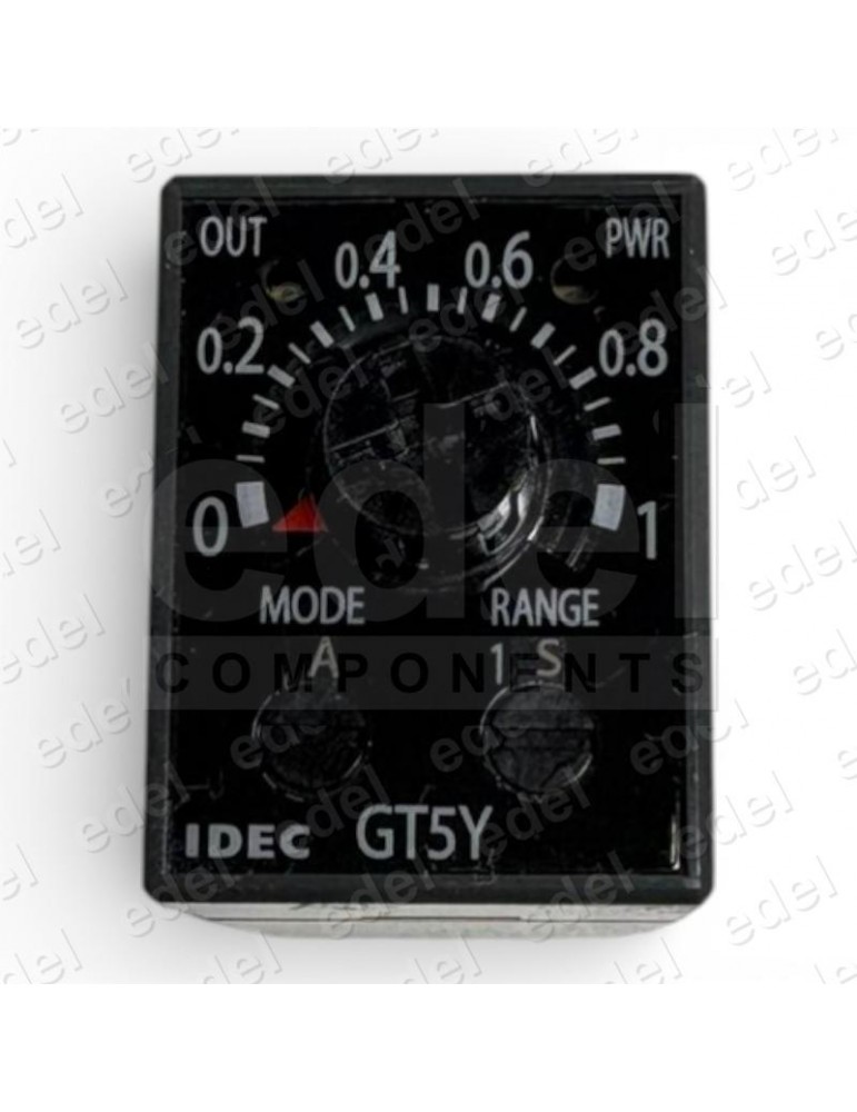 RELÉ TEMPORIZADOR IDEC DPDT 5A 240VAC GT5Y-2SN