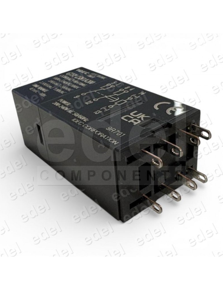 RELÉ TEMPORIZADOR IDEC DPDT 5A 240VAC GT5Y-2SN