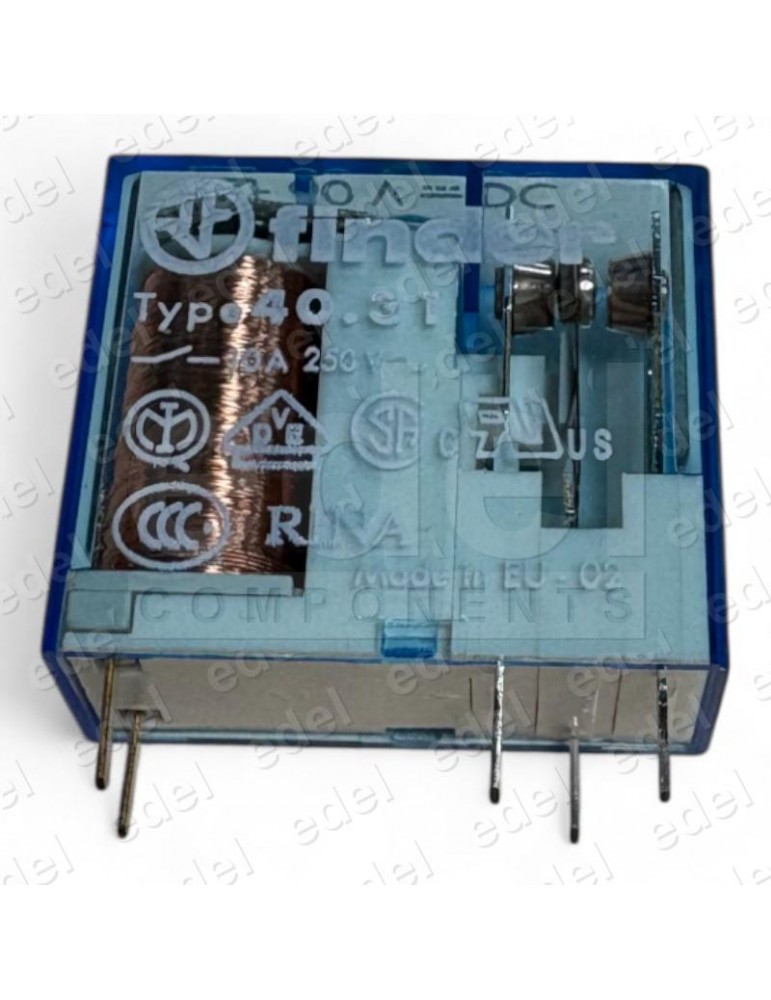 MINI RELÉ FINDER C.I 60VDC 10A 1CO 40.31