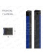 BARRERA INFRARROJA WECO 03.G5.CDZ.174.FD2 15-36V