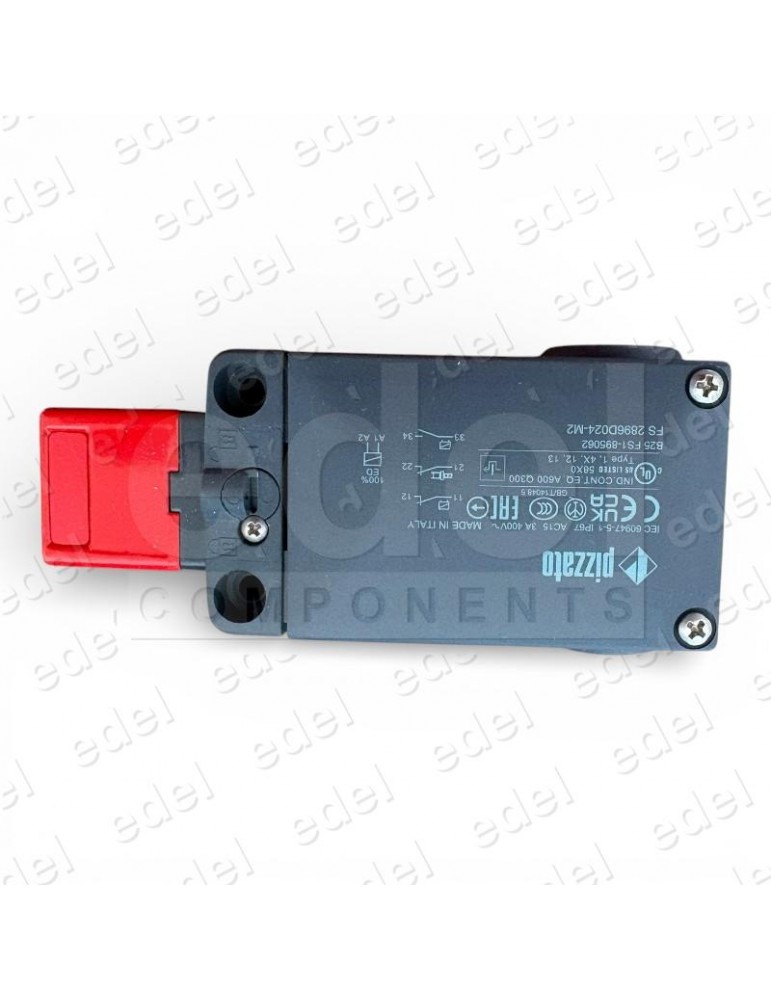 INTERRUPTOR SEG.PIZZATO CON SOLENOIDE 1NO+1NC