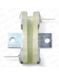 ROZADERA CONTRAPESO KONE CON SOPORTE 80X9MM