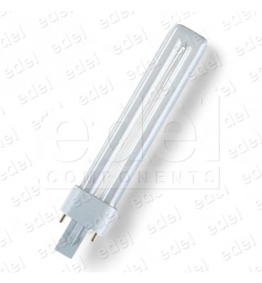 LAMPARA COMPACTA G23 PLS 9W 4000K 2P 114MM+ECOTASA