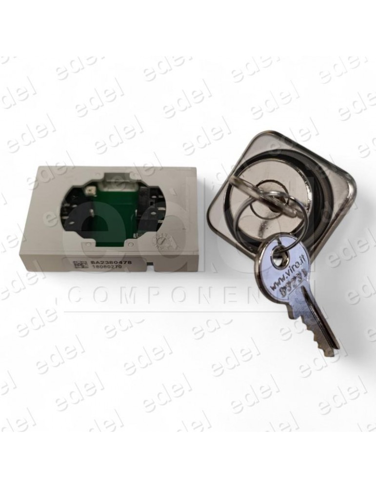 CFQ117VSL.MQ B3231 LLAVIN DMG 1POS. 1SAL. 2C TIPO BLX B3231 LUM. ROJO