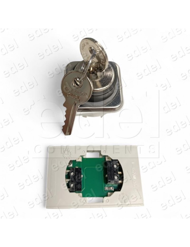 CFQ117VXL.MQ LLAVIN DMG 1 POSICIÓN 1 SALIDA 2C TIPO BLX LLAVE 24BC LUMINOSO ROJO