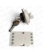 LLAVIN DMG 1POS. 1SAL. 2C TIPO BLX 24BC LUM. ROJO