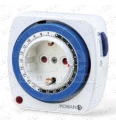 ENCHUFE CON TEMPORIZADOR KOBAMATIC-03 PROGRAMABLE