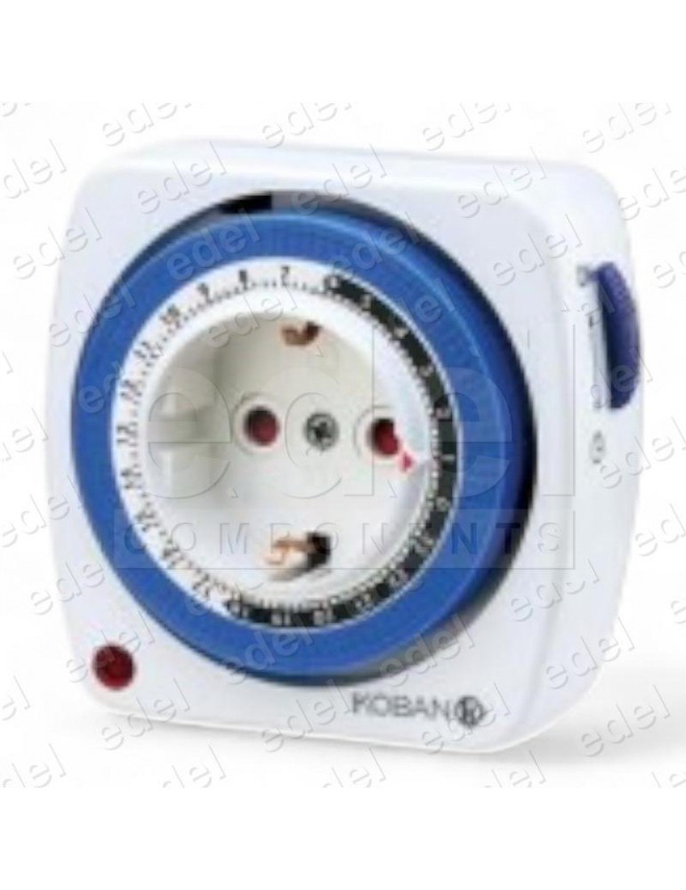 ENCHUFE CON TEMPORIZADOR KOBAMATIC-03 PROGRAMABLE