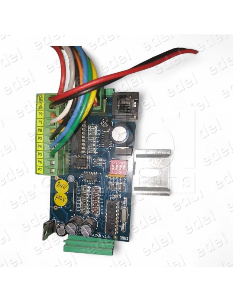 PLACA POBO PULSADOR PP8 PULCAB V3.0 24V CCON+ADAP