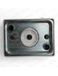 CUERPO PULSADOR SQ 1 LUM. LATERAL ROJO 24V 1C