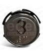 BOUTON SCHAEFER RT 42  AVEC BRAILLE ROUGE INOX 3