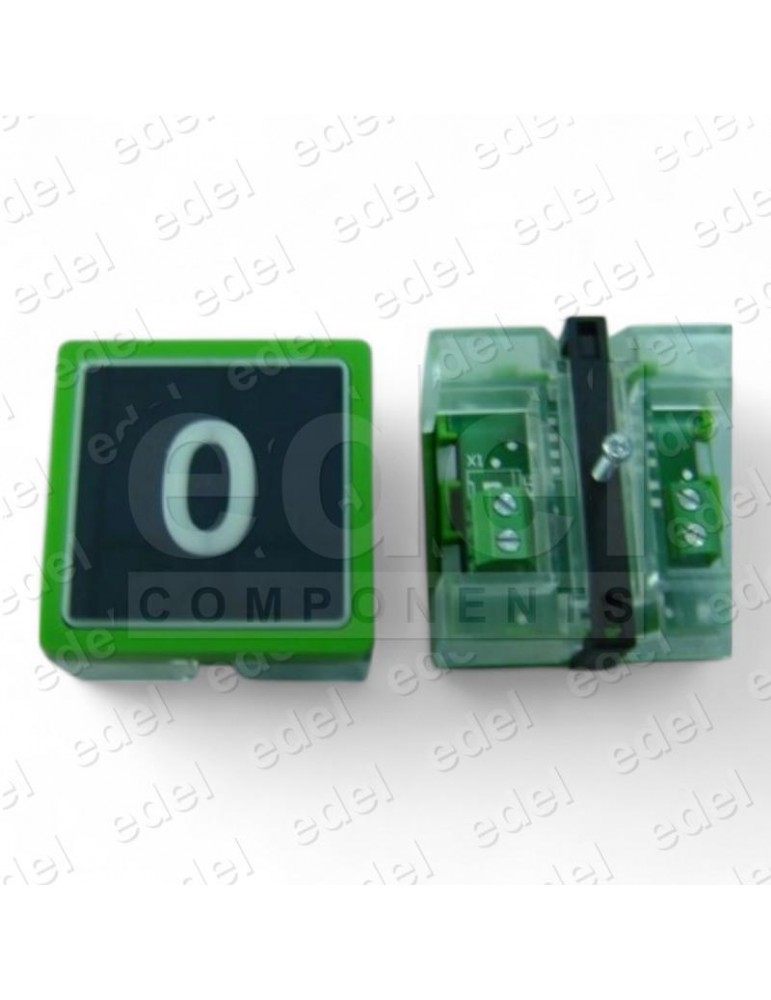 2APENRM1SA20 PULSADOR MP IMPULSE ATORN. MB/VS S/BR. EN8170 AZUL RESALTE PLANTA PRINCIPAL 0