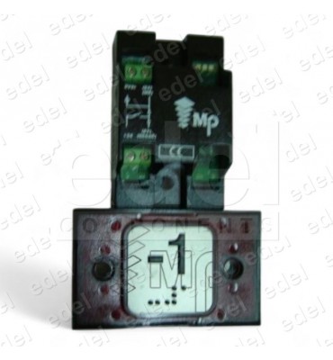 PULS. MP COMPAC BRA COR 1C 24V INYECTADO ROJO -1