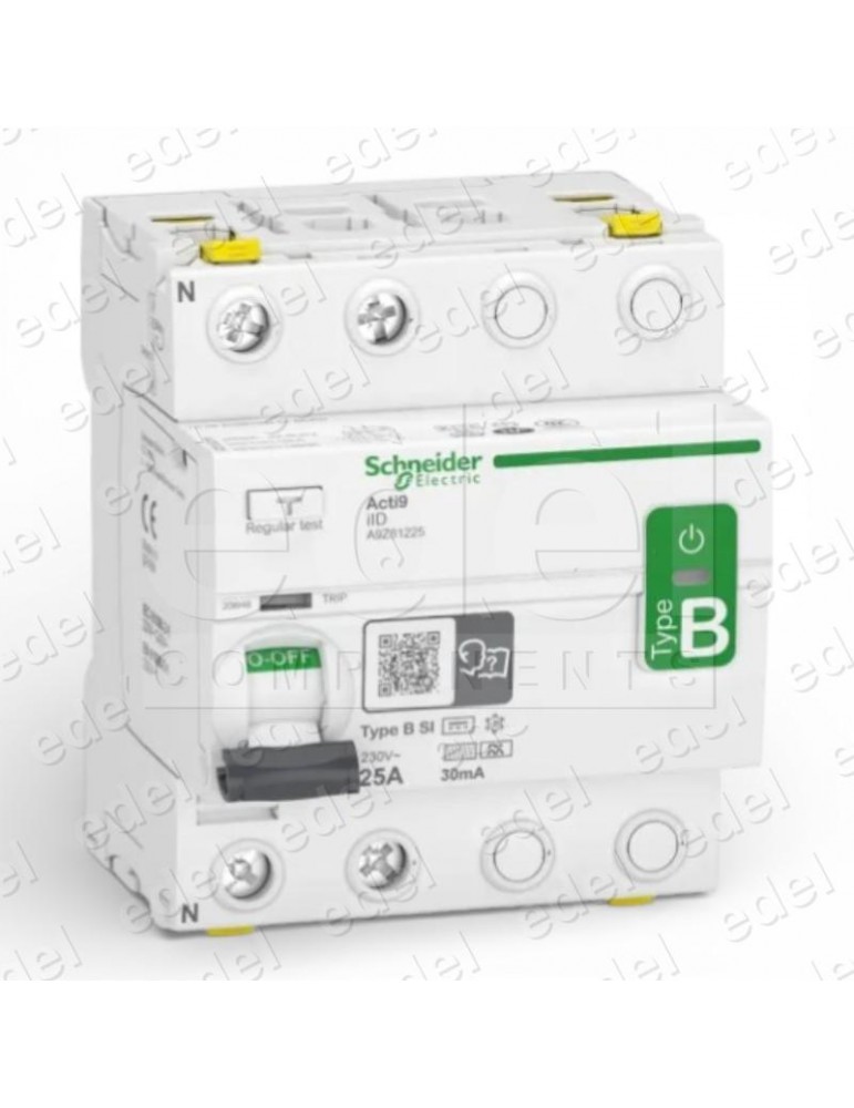 INT. DIFERENCIAL 2P 25A 30MA TIPO B SI ACTI9 IID