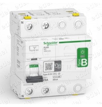 INT. DIFERENCIAL 2P 25A 30MA TIPO B SI ACTI9 IID