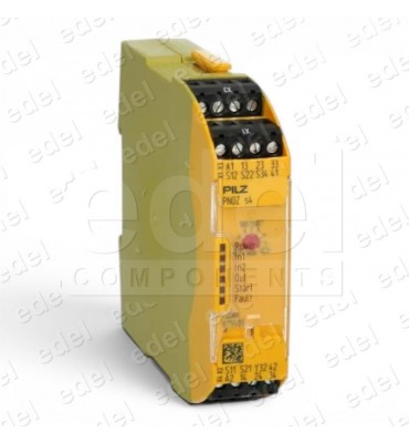 RELE SEGURIDAD PILZ 750104 PNOZ-S4 24VDC 3NO+1NC