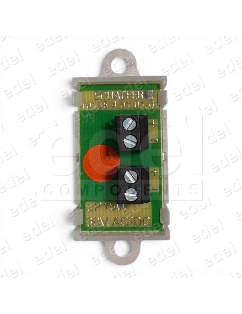 CIRCUITO FLECHA DOBLE SCHAEFER LP15W EN LED ROJO