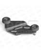 2L2M040026V02 PLETINA PORTA RUEDAS CERRADURA SELCOM T11L-01 IZQUIERDA