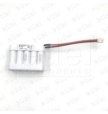 M2322-1+CONECTOR PACK BATTERY 12V NiCd 1000 MAh. BB + CAP AND CONNECTORS