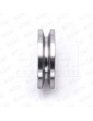PPM-0043.P00AL POLEA MOTOR PUERTA BUS FERMATOR 43MM EMBOCADURA 550-750 ALUMINIO