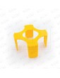 LAY5-EB40E PROTECTOR STOP SETA PLASTICO AMARILLO