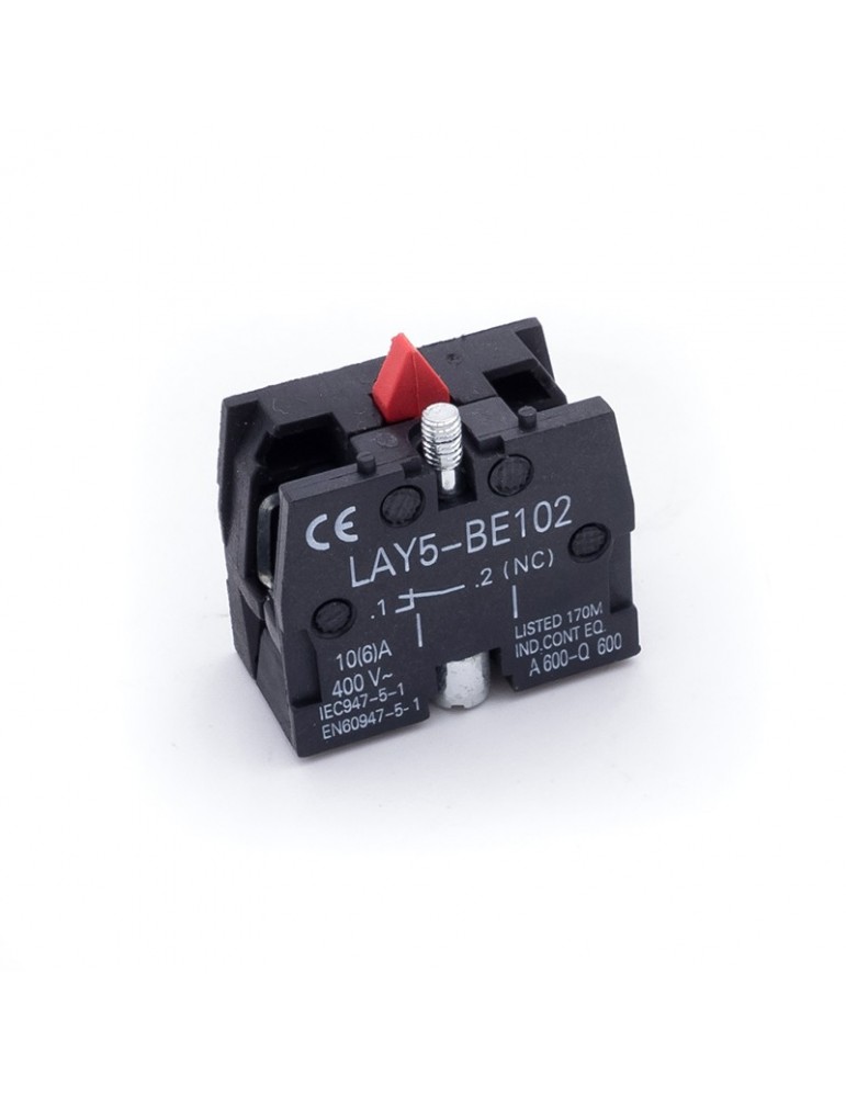 LAY5-BE102 CHAMBRE CONTACT NC STOP/SELECTEUR