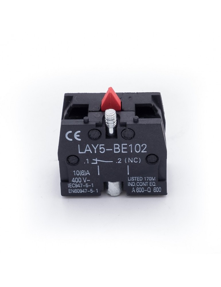 LAY5-BE102 CONTACT CHAMBER NC STOP/SELECTOR