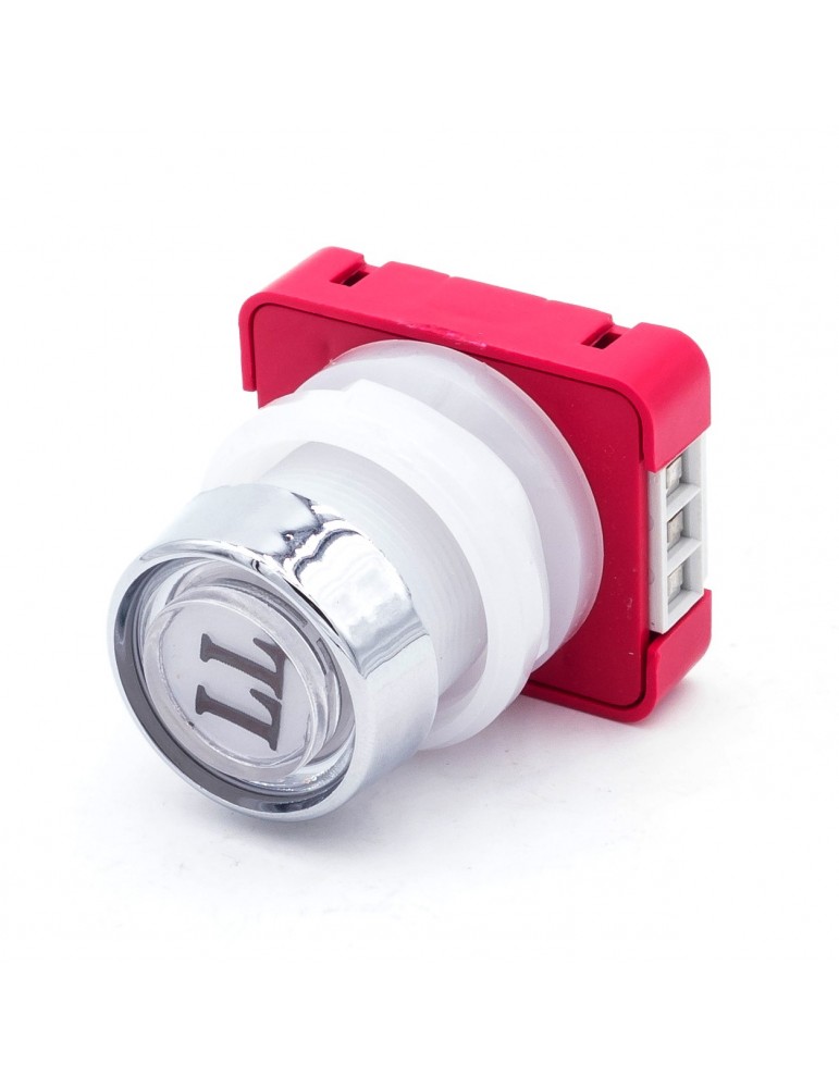 111T2 000124 PUSH BUTTON JMT T2 1NO  LIGHT 24V LED RED  LL