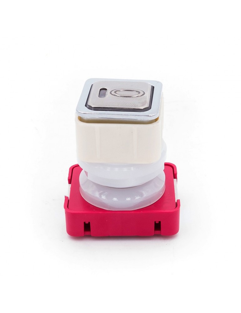 111TA 000124 PULSADOR JMT TA 1NO LUMINOSO 24V LED ROJO  0
