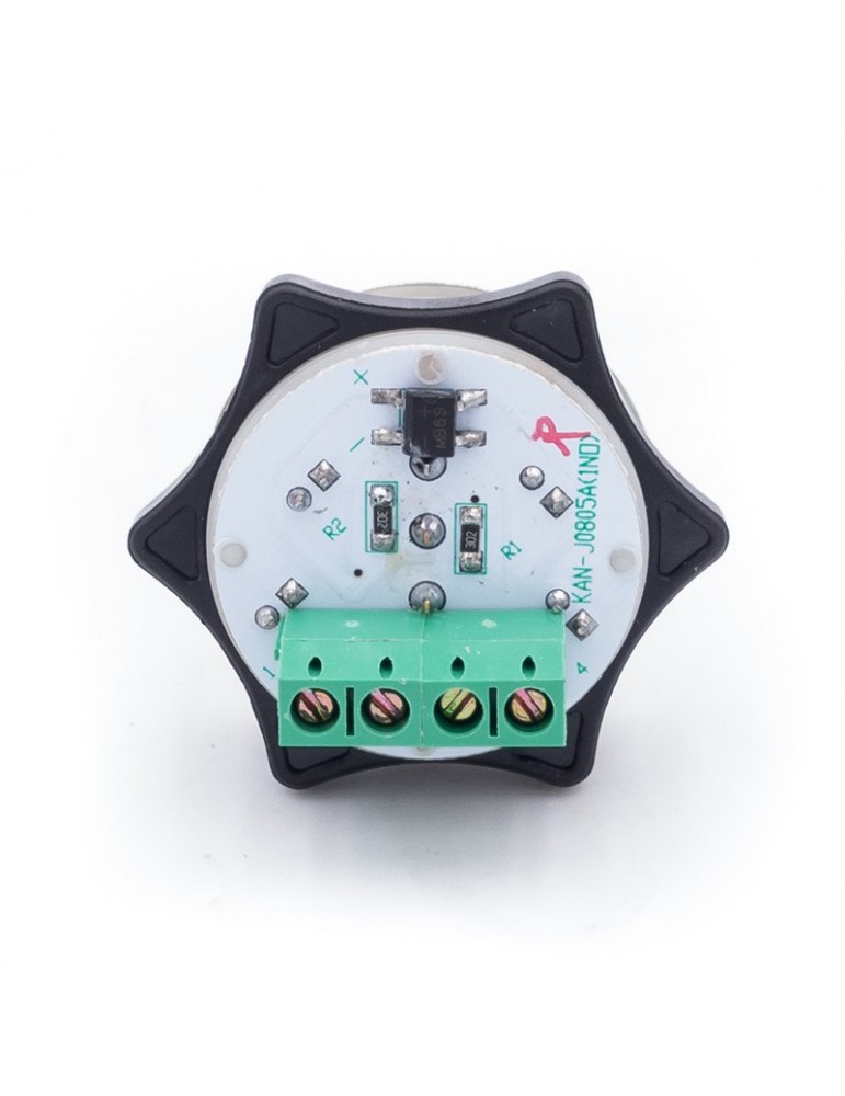 PUSH BUTTON HUNTER MD-7 1NO LIGHT 24V RED "2"