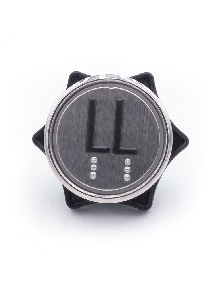 BOUTON HUNTER MD-7 1NO  LUM. 24V ROUGE "LL"