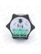 BOUTON HUNTER MD-7 1NO  LUM. 24V ROUGE "LL"