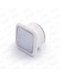 FAA25090M3 BOUTON OTIS EGUREN  CARRÉ COL BLANC SIN  LUM.