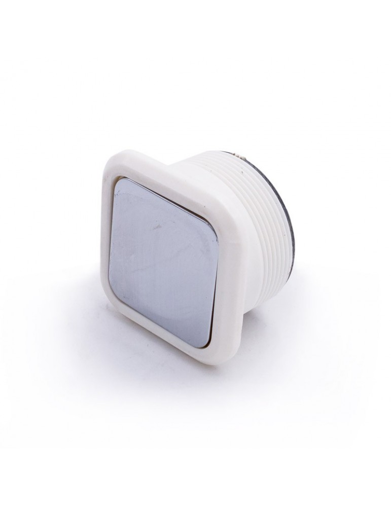 FAA25090M3 BOUTON OTIS EGUREN  CARRÉ COL BLANC SIN  LUM.