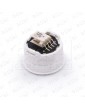 FAA25090AD119 BOUTON OTIS 2000 RED. ANNEAU  BLANC SATINADO SIN  LUM.