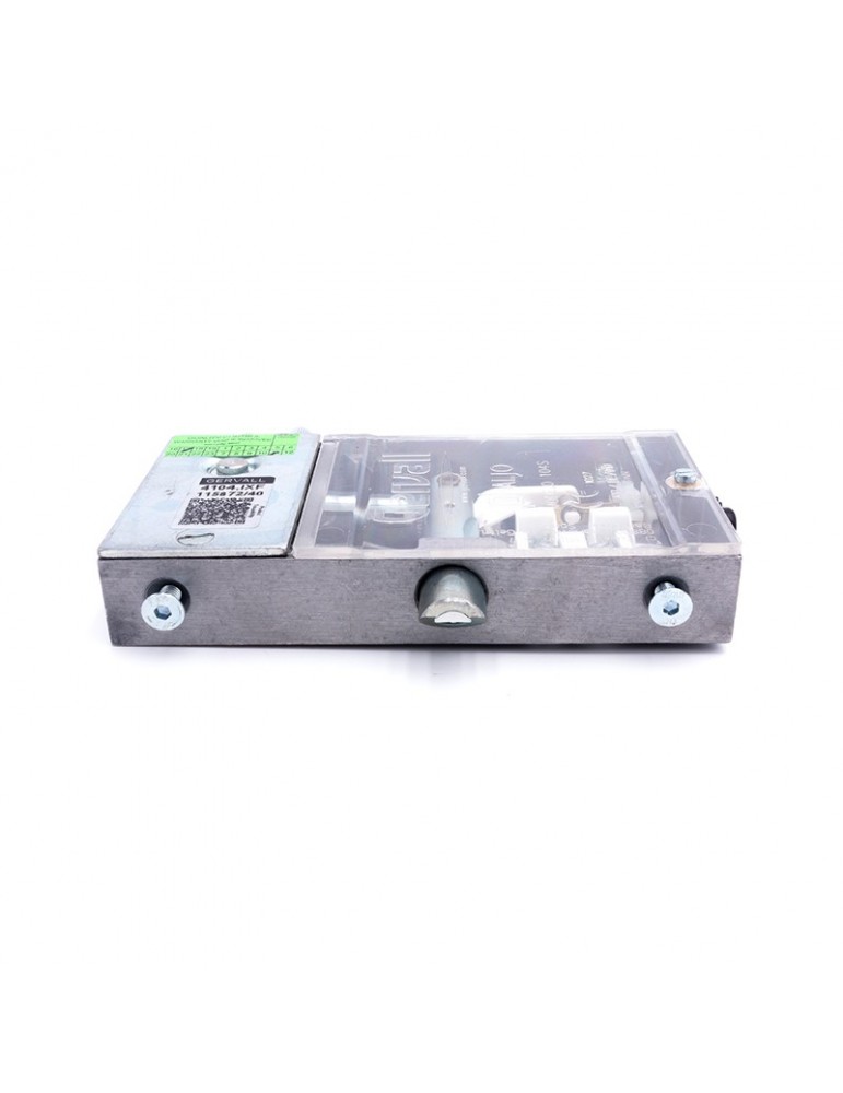 4104.IXFN-1 SAFETY LOCK ALJO FRONT ACT. WITH AUX. CONTACT CHAMFERED LOCKING PIN  LEFT NORMAL CONTACT W/OUT HOUSING