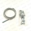 570 000 W512/02 CABLE FOR EMERGENCY CLOSING DOOR PRISMA 2500MM WITH CLAMPING