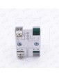 CUERPO PULSADOR SQ 1 LUM. CENTRAL ROJO 24V 1C