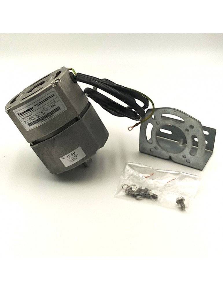 CMT-TC0096 MOTOR FERMATOR THREE PHASE ASYNCHR. DOOR BUS AC POWER 230-125V 50 HZ.