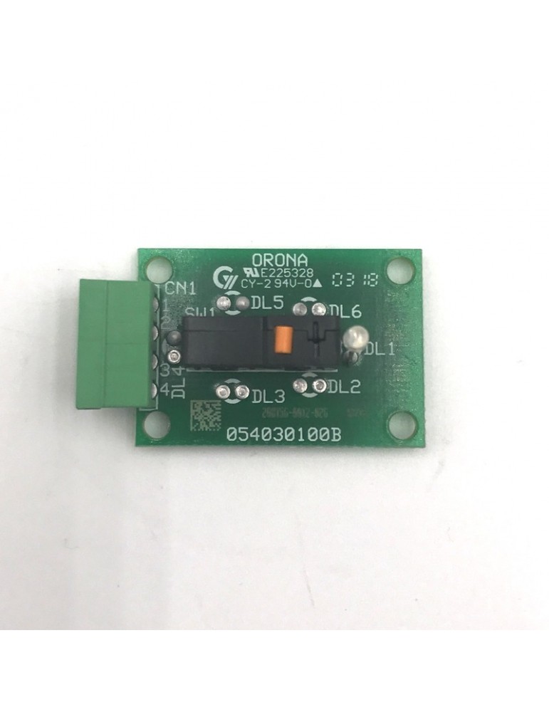 OBSOLETO - 5124011 PLACA PULSADOR CONECTOR REGLETA 1 LED 6-24V 1NA ORONA ARCA I
