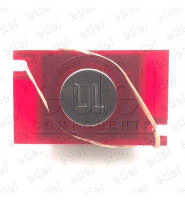 111CA000124LL PULSADOR JMT CA 1NO LUMINOSO 24V LED ROJO LL