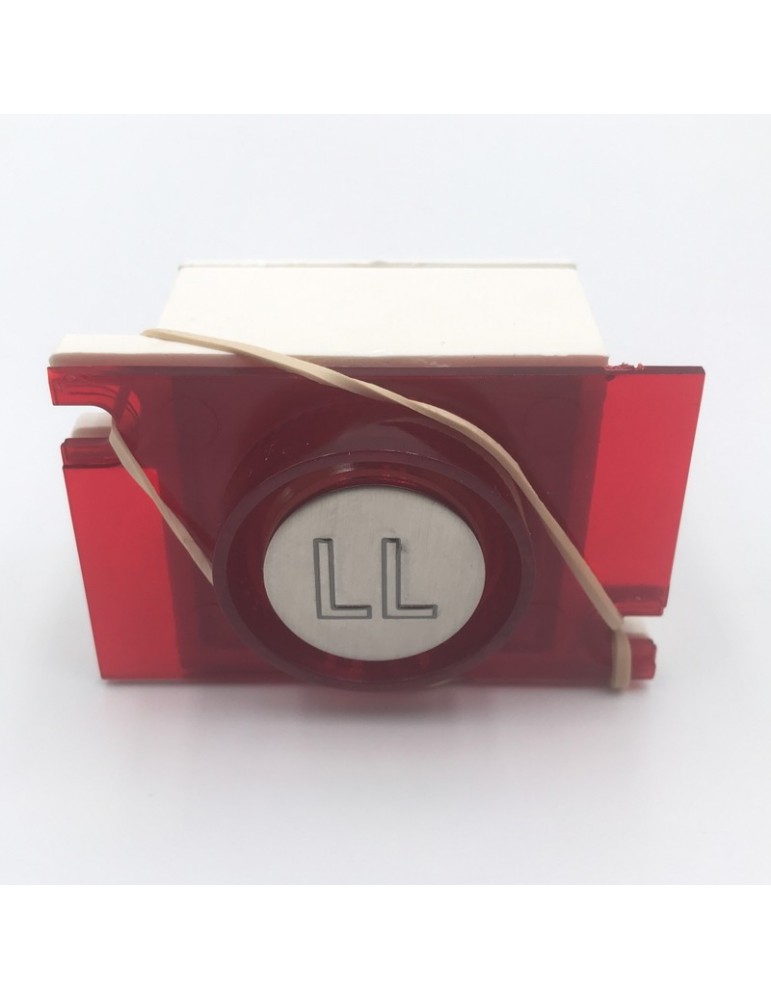 111CA000124LL PULSADOR JMT CA 1NO LUMINOSO 24V LED ROJO LL