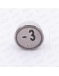 PULSADOR HUNTER MD-7 1NO LUMINOSO 24V ROJO "-3"