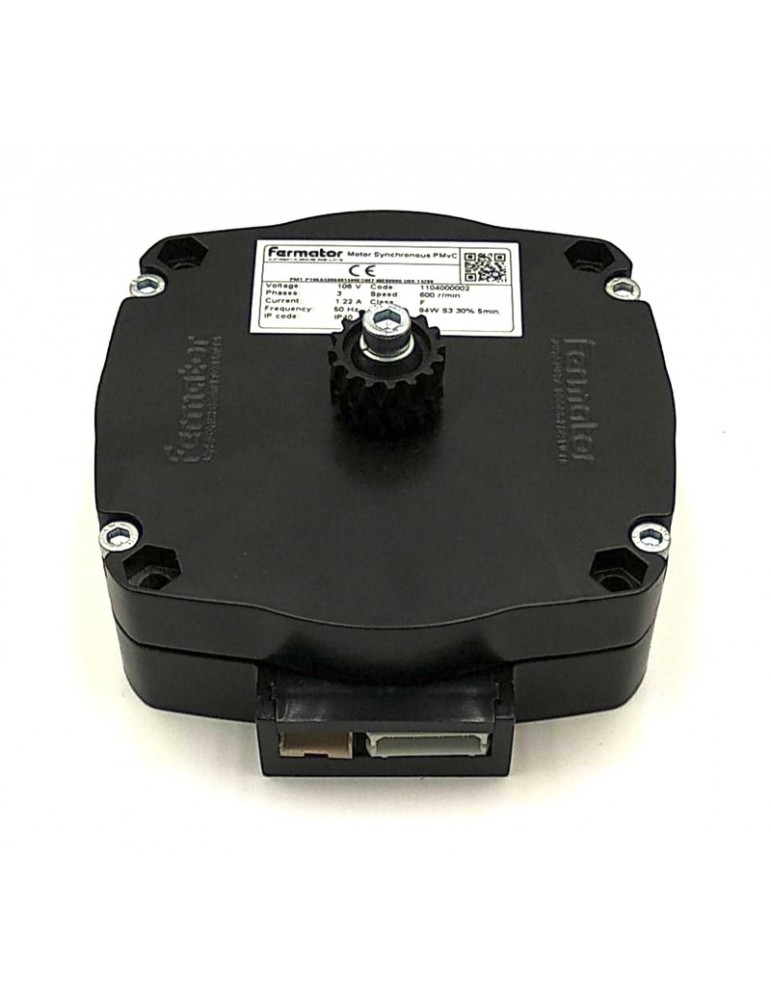 CMT-PME050 MOTEUR FERMATOR. VF SYNCHRONE 50HZ AVEC CODEUR PIGNON POUR COURROIE EAGLE
