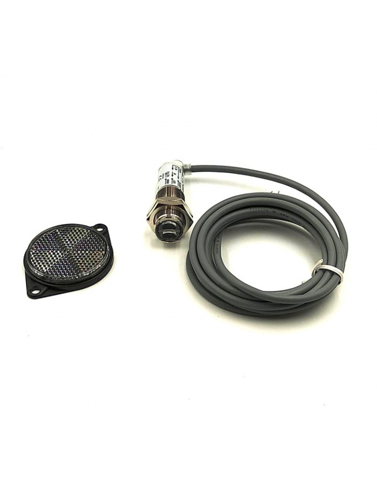 LKW-RNMW2 PHOTOCELL M18 REFLEX (MIRROR) NPN METAL 90º