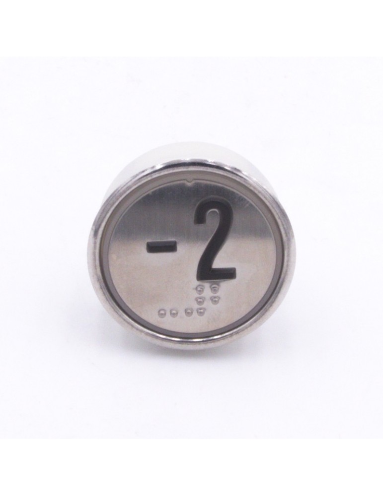 BOUTON HUNTER MD-7 1NO  LUM. 24V ROUGE "-2"