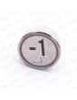 PULSADOR HUNTER MD-7 1NO LUMINOSO 24V ROJO "-1"