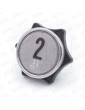 BOUTON HUNTER MD-7 1NO  LUM. 24V BLEU "2"